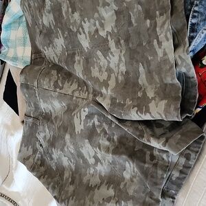 Spanx Camo Hi Rise Pull On 1X